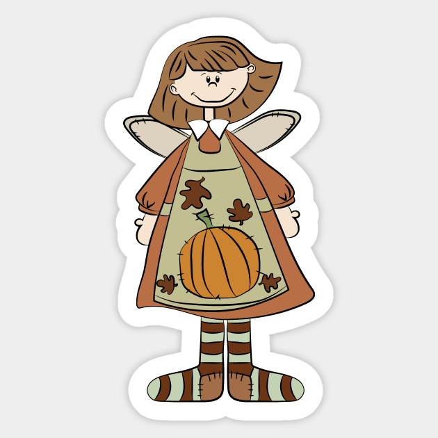 Autumn Sticker by AmazingArtMandi